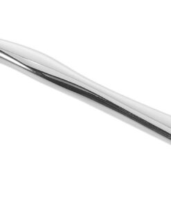 YARNOW Masseur de Contour du Visage en Métal Argenté à Double Extrémité, Rouleau Facial Sculptant pour Visage et Cou, Améliore le Contour Facial, Usage à Domicile Déplacement