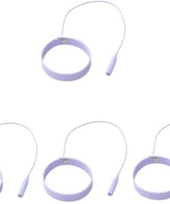 Angoily 4pièces Bracelet Silicone Pour Pince à Épiler De Outil Professionnel Pour Extensions De Des Pinces Accessoire Léger Et Pratique