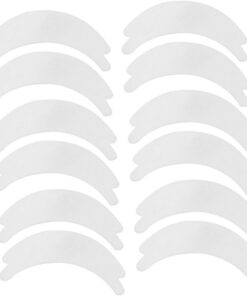 ULTECHNOVO 10 Packs de Coussinets pour Cils en Mousse Pe Blancs, Accessoires Sûrs sans Réaction Allergique, pour Extensions de Cils et Usage Professionnel