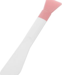 VICASKY Brosse Silicone Double Embout Pour Application De Masque Spatule Réutilisable Douce Pour Soins Peau Et Maquillage Outil Précis Pour Produits Faciaux