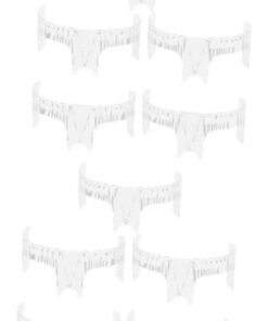 Healeved 20pièces Règle De Tatouage Pour Sourcils Outil De Positionnement Pour Dessin De Sourcils Plastique Pour Équilibrer Accessoire Pratique