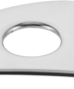 STOBAZA Planche de Massage Visage Acier Inoxydable Réutilisable Grattoir Cœur Portable Outil Compact pour Tonification et Soulagement Musculaire