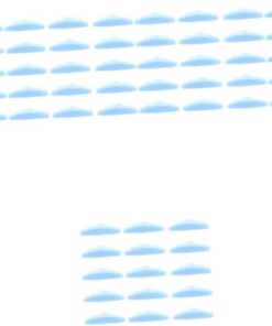 Healeved 75paires Coussinets Silicone Pour Rehaussement De Réutilisables Et Outil De Pratique Pour Perming
