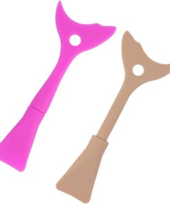 Healvian 2pièces Applicateurs De Mascara Silicone Outils De Maquillage Pour Yeux Butées Pour Cils Lot