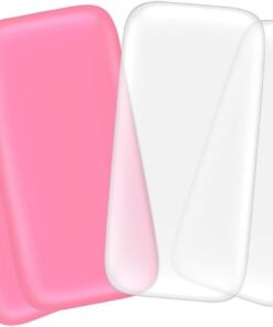 STOBAZA Coussinets en Silicone Faciles à Nettoyer et Extensions de Cils 4pcs Doux pour Faux Cils Accessoires pour Salon de Coiffure et Usage à Domicile Usage à Domicile