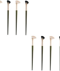 Healeved 8pièces Pinceau De Contour De Nez Anglé Pour Maquillage Visage Outil Pour Estomper Et Sculpter Nez Pour Ombres Et