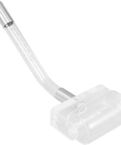 Toyvian Outil à Rouleaux Haute Fréquence en Verre Lumière Rouge pour Soin Visage Accessoire de Remplacement Léger pour Routine de Soins Peau