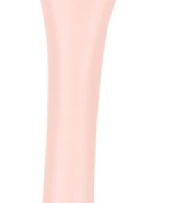 Gatuida Stick de Massage Facial Double Tête en Silicone Rose, Design Ergonomique, Facile à Nettoyer, Outil pour Contour des Yeux et Introduction de Crème Visage