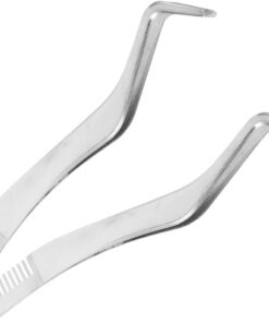 VICASKY 2pièces Set De Pinceaux Précision Pour Extension De Acier Inoxydable Avec Peigne Outil Application De Faux Pour Femmes