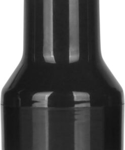Toyvian 4 Pièces Applicateur de Poudre à Maquillage de Champignon Noir, Lavable et Réutilisable Manche Abs, Accessoire pour Poudre Visage et Maquillage Fixant