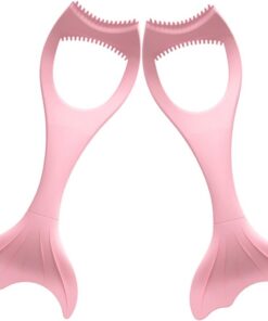 Guide Eyeliner en Silicone Rose, Lot de 2 Pièces, Compact | Format Portable et Léger, Nettoyage Facile, Sensation Confortable pour Femmes
