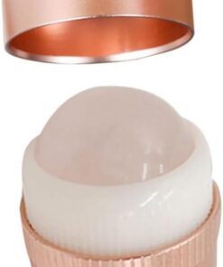 VICASKY Roller De Massage Jade Naturel Pour Visage Yeux Outil De Beauté Anti-rides Améliore La Circulation Sanguine Réduit Les Rides Imperfections Pour Soins Peau Et Spéciaux