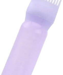 VICASKY Flacon Applicateur Teinture Cheveux avec Peigne Intégré Graduation Précise Résistant et Réutilisable pour Coloration Défrisage et Soins Capillaires