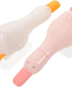 2 Pièces Pince à Cheveux Plastique Réutilisable Antidérapante pour Salle de Bain et Hôtels, Outil Pratique pour Récupérer les Cheveux