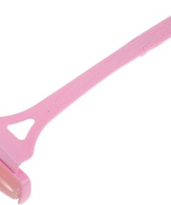 STOBAZA Ice Face Roller Masseur Facial en Abs et Résine, 45cm, Rose, pour Relaxation Musculaire, Application Facile, Visage et Peau, Spa Skincare et Maison