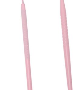 Kit D’outil Assistant pour Extensions de Cils en Acier Inoxydable Rose | 1 Set, Finition Aluminium, Facile à Utiliser, pour Séparation et Rehaussement des Cils