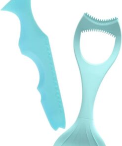 Healvian 2pièces Protège-mascara et Guide Application Silicone pour Eyeliner Outil de Maquillage pour Yeux