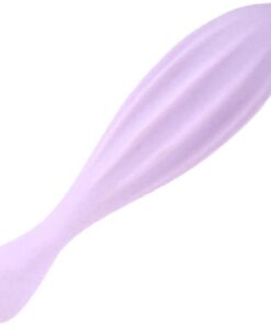 STOBAZA Outil de Massage Facial Portable en Silicone pour Visage et Cou, Masseur Manuel Confortable à Prise Facile, Forme Arrondie pour Peau Plus Lisse Lors D'anniversaires