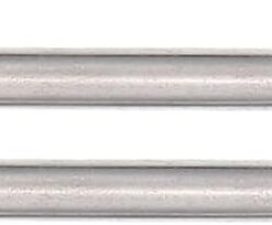 OUNONA Peignes à Sourcils Outil Multifonction en Acier Inoxydable 2pcs Aiguilles Doubles Extrémités Facile à Manipuler pour Rehaussement et Séparation des Cils