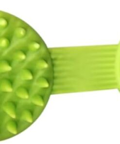 Brosse à Shampoing en Silicone Vert pour Massage du Cuir Chevelu | Exfoliant Capillaire, Soins Capillaires, Usage Lavage des Cheveux, Format Bain