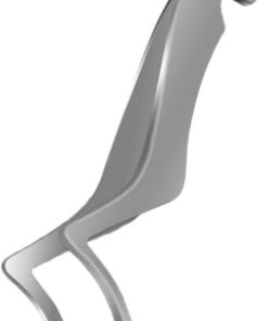 STOBAZA Pince à Cils pour Poser et Retirer en Acier Inoxydable Applicateur de Cils Argenté à Pointe Fine Outil de Maquillage pour Débutants