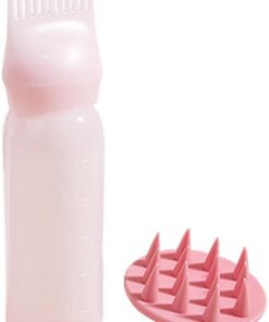 Gatuida 2 ensembles Set de Bouteilles Applicatrices avec Peigne Racine pour Coloration et Soin Capillaire Bouteille Facile à Presser avec Peigne Pratique pour Teinture et Cheveux Usage