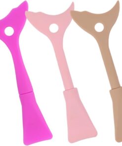 Outil de Protection pour Mascara en Silicone, Lot de 3 | Réutilisable et Facile à Nettoyer, Guidage pour Débutants, Format Compact pour Application Précise