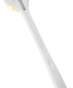 Long Handle Bath Brush, Body Cleansing Scrubber, Shower Massage Brush | Deep Cleaning , Soft Bristles, Ergonomic Grip, For Bathing, Relaxation, 14.96x3.07in