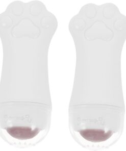 VALICLUD 2pièces Lot Massage Facial Forme De Patte De Chat Outils De Massage Pour Visage Portable Et Facile à Nettoyer