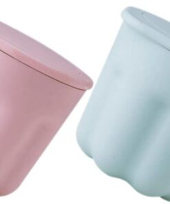 VALICLUD 2ensembles Nettoyant Pinceau Maquillage Set Avec Bol De Rinçage Et Outil De Nettoyage Pour Pinceaux De Maquillage