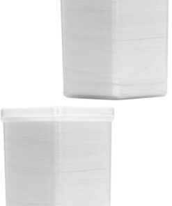 Tampons de Coton Non Tissés pour Nettoyage Colle Extension Cils 2 Boîtes de 200 Pièces Blancs Outil pour Salon de Beauté Onglerie et Vacances