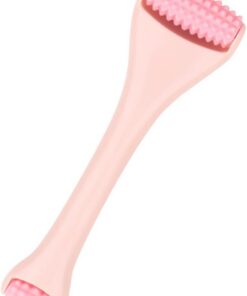 Toyvian Tige de massage pour yeux en silicone avec double tête, forme innovante pour soin du visage, facile à transporter et utiliser pour massage relaxant