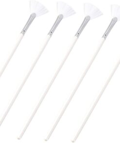 Healvian 5pièces Applicateurs de Masques pour Maquillage Outils de Soin du Visage Masque et Léger