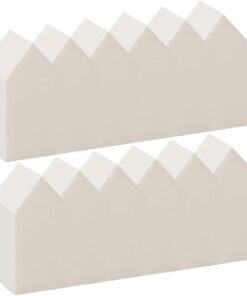 200pièces Éponge De Maquillage Latex Réutilisable Pour Fond De Teint Blush Et Highlighter Outil Cosmétique Pratique Et