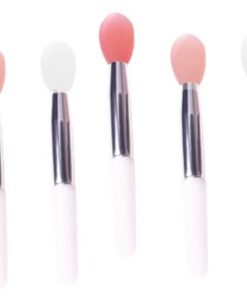 OUNONA 9 Pièces Pinceau à Lèvres Silicone Applicateur de Rouge à Lèvres Outil de Maquillage Précis pour Contourner