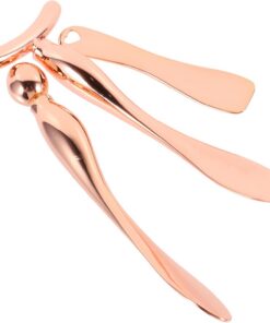 VALICLUD 3pièces Cuillère à Crème Pour Yeux De Maquillage Métal Outil Cosmétique Pour Appliquer Crème Et Produits De Soin