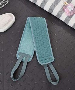 Serviette exfoliante pour le corps Body Wash Scranges d'éponges pour la brosse pour le corps pour le dos Exfoliant BLANDPLOTH Accessoires pour Baths Ceinture Douche Brosses de laveuse Sponge Gants de