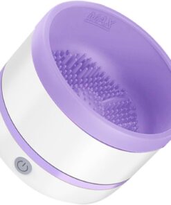 Lave-pinceaux électrique Nettoyeur outil beauté teint femme | Nettoyeur brosse de teint et éponges Pour étudiants cosmétologie maquilleurs mariage théâtre