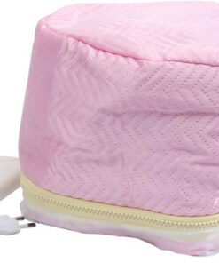 Ciieeo Bonnet Bonnet de Soin Chauffant Réglable Électrique Chauffant à 3 Niveaux en Plastique et Tissu Couleur Aléatoire pour Soin Capillaire pour Femmes et Filles