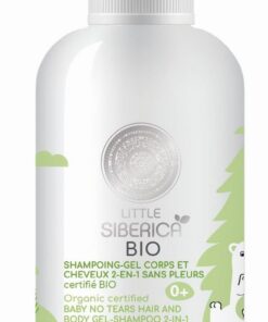NATURASIBERICA LITTLE SIBERICA champu capilar-corporal bebe – shampoing de soin pour le lavage quotidien des cheveux, trouve facilement sa place dans une routine capillaire régulière, contenance 250 m