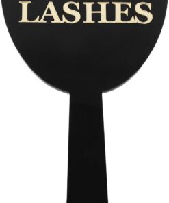 HEMOTON Outil de Maquillage Compact en Acrylique pour Hommes et Femmes, Miroir de Poche Élégant pour Extensions de Cils en Salon