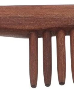 Housoutil Peigne à Dents Larges en Bois de Santal Naturel pour Massage Cuir Chevelu et Soin Capillaire Multifonctionnel Outil de Détangling pour Cheveux Ondulés et Lisses, pour Femmes