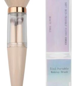 Pinceaux Poils Synthétiques Outils Beauté Femme | set pinceaux multifonction pour poudre libre, fard à paupières, bronzer, blush, anticernes, maison, extérieur, vacances