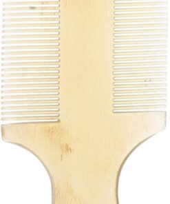 Peigne Corne de Mouton Naturel à Dents Fines Démêlant Antistatique Fait Main pour Hommes et Femmes Mini Peigne de Poche Léger pour Massage Du Chevelu et Soin Capillaire Voyage
