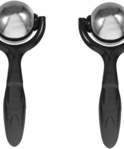 Healvian 2pièces Outil De Massage Facial Métal Guasha Et Masseur Pour Visage Stimulateur De Teint Accessoire De Beauté Polyvalent