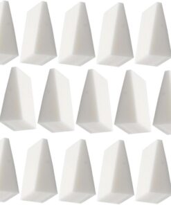 OUNONA 20pièces Éponge pour Ongles Dégradé Applicateur Cosmétique pour Nail Art Outil de Maquillage pour Manucure Lavable et Réutilisable