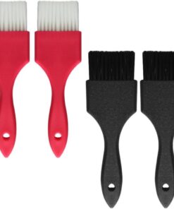 VOSAREA Pinceau pour Application Lisse Professionnel de Coloration Cheveux 4 Pièces en PC Résultats de Teinture Précis, pour Usage à Domicile et Soins Capillaires à Domicile et Soins