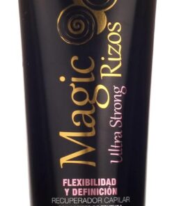 Tahe Magic Rizos Crème réparatrice capillaire Ultra Strong pour cheveux bouclés, Flexibilité & Définition, 250 ml