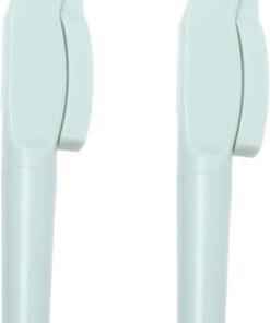 Peigne à Cils Pliable Abs Vert, Lot de 2 Pièces au Format Portable | Contour Ergonomique, Forme Pliable, Adapté aux Courbes de L’œil, Accessoire Compact pour Trousse Couleur Aléatoire