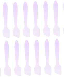Healvian 100 Pièces Spatules à Crème Multifonctionnelles pour Masque Facial Outils Application Cosmétique Réutilisables
